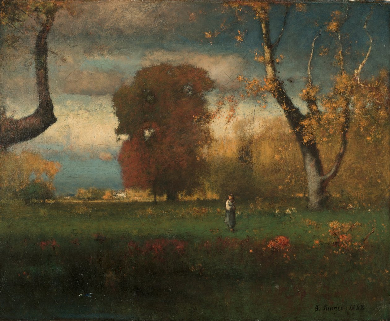 Landschap door George Inness