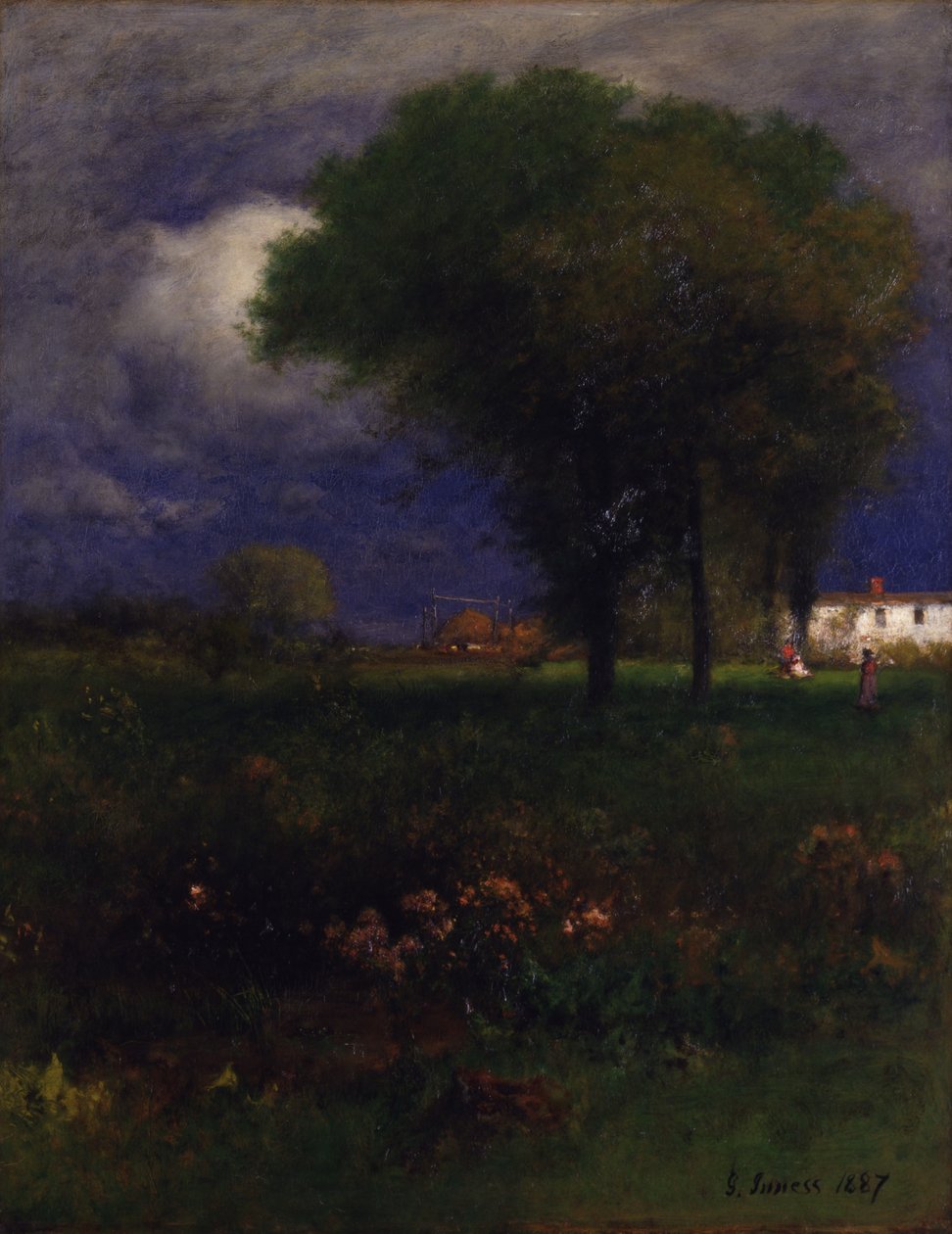 Middag in september door George Inness