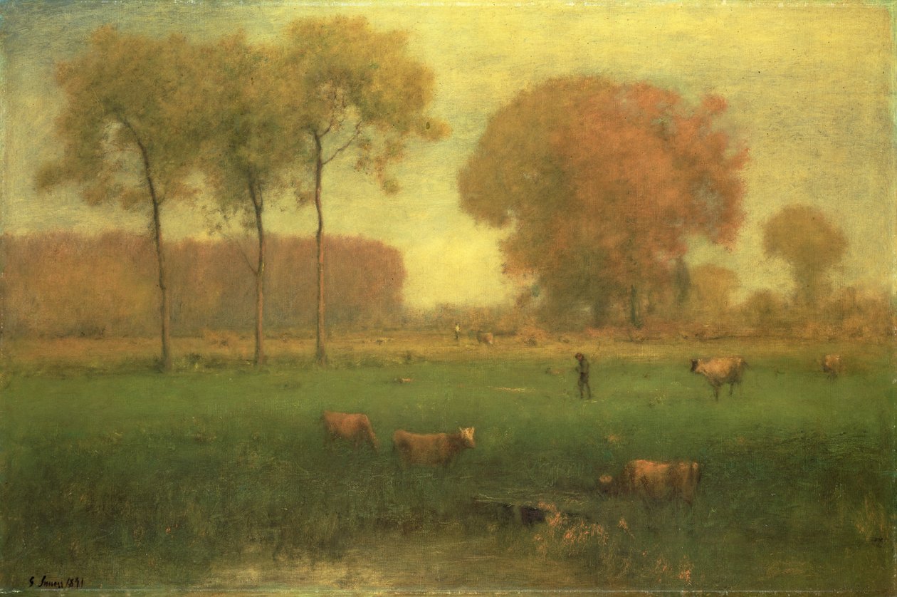 Indian Summer door George Jnr. Inness