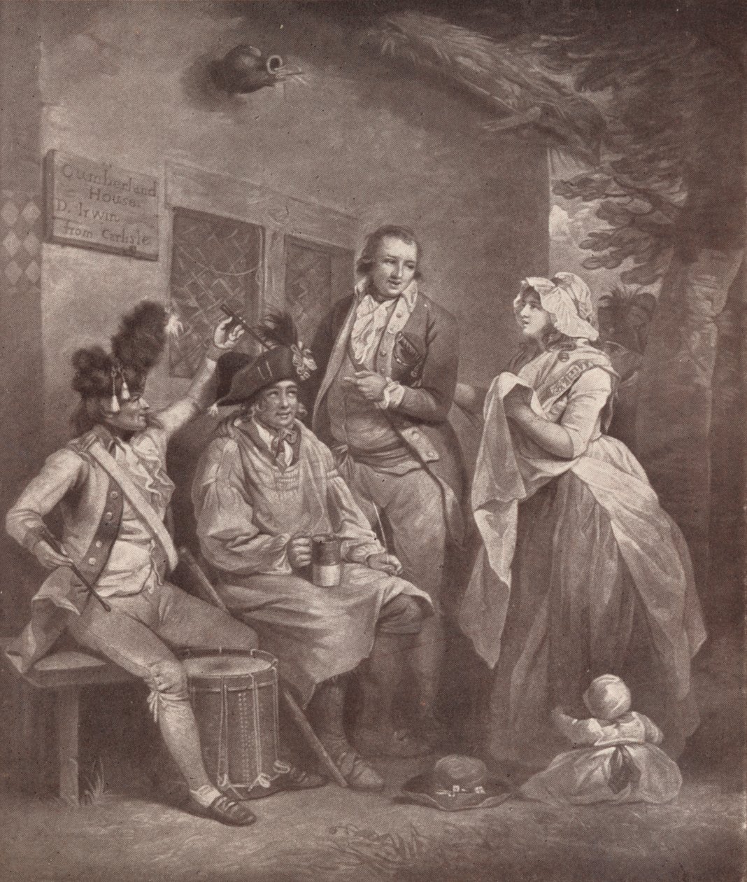 Trepanning a Recruit, 1791 1909 door George Keating