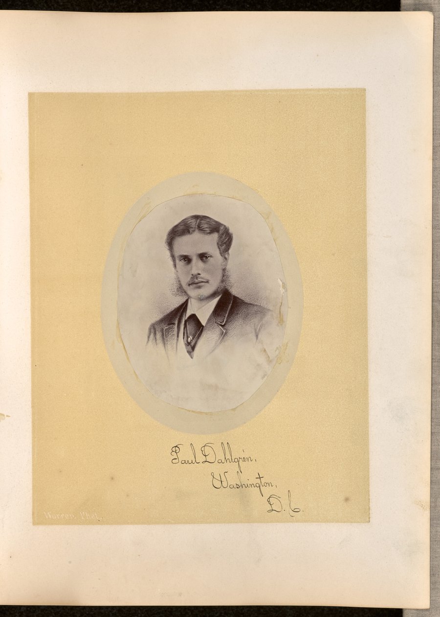Paul Dahlgrèn, Washington, D.C. door George Kendall Warren