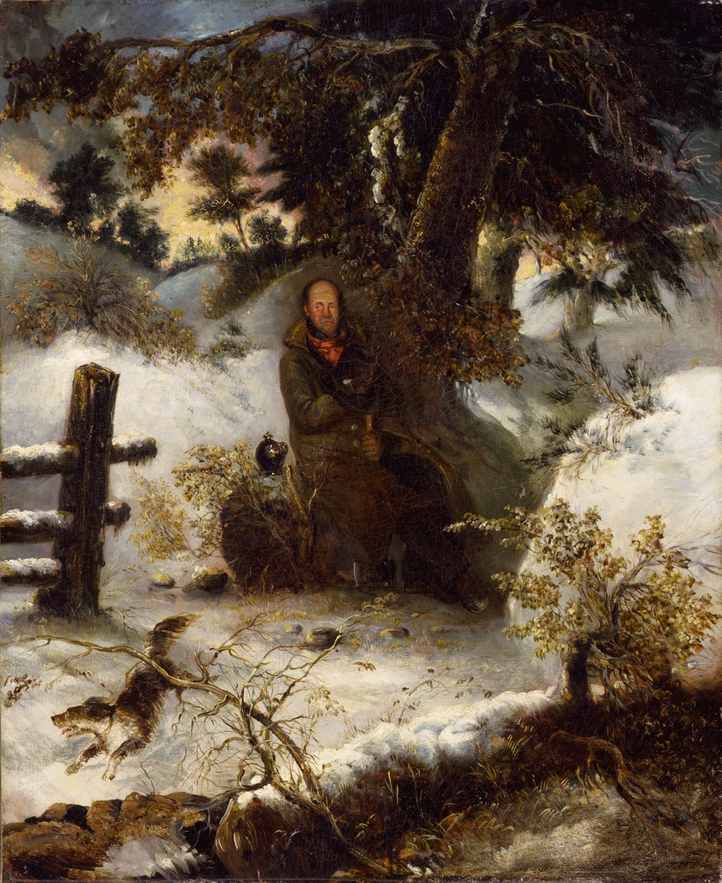 De houthakker door George Loring Brown