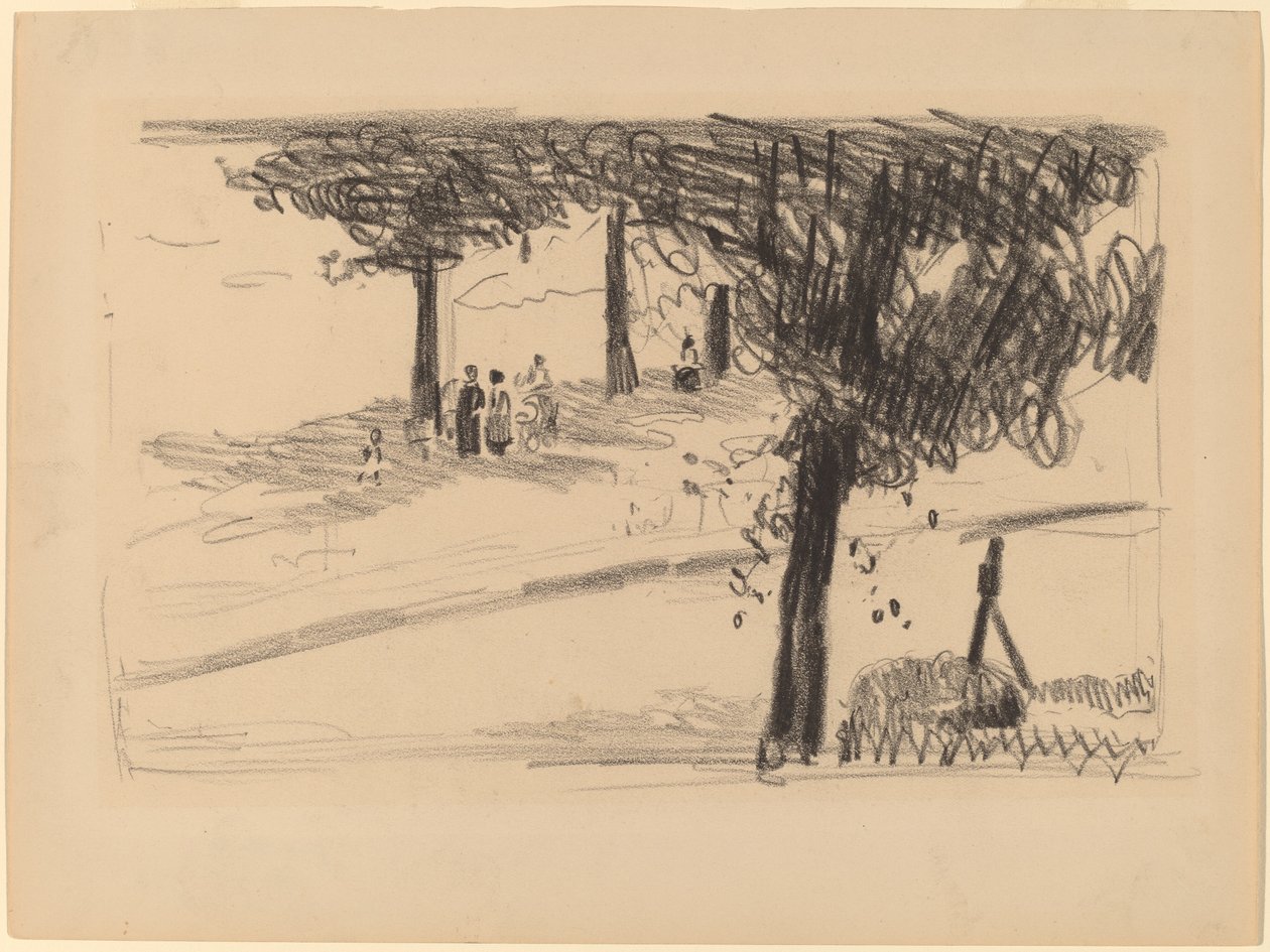Onder de Bomen door George Luks