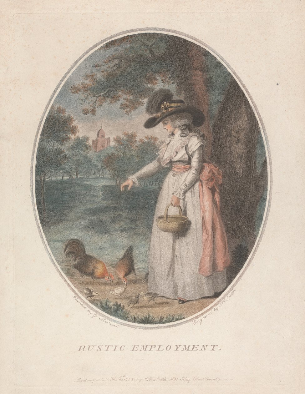 Rustieke bezigheden door George Morland