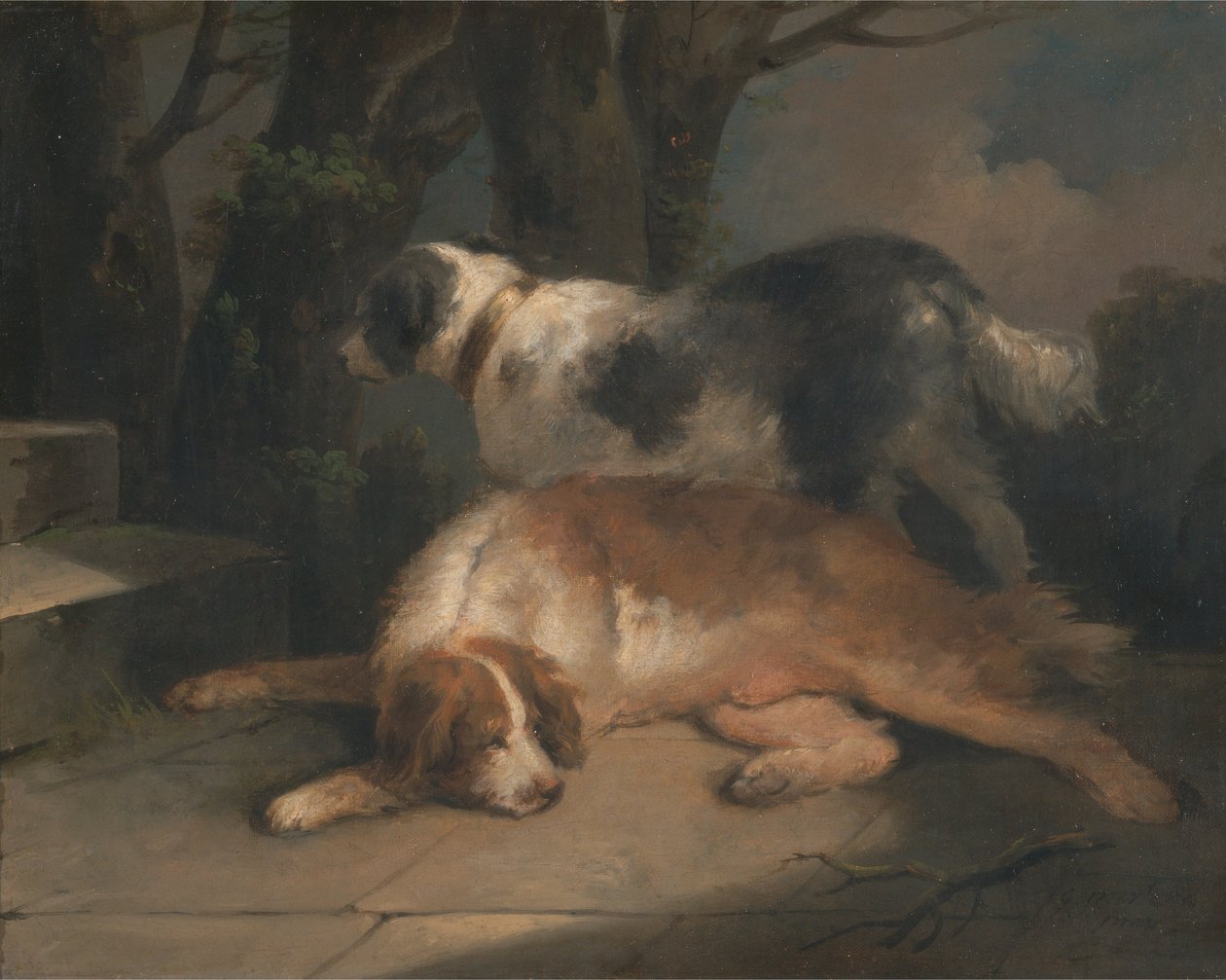 Setters door George Morland