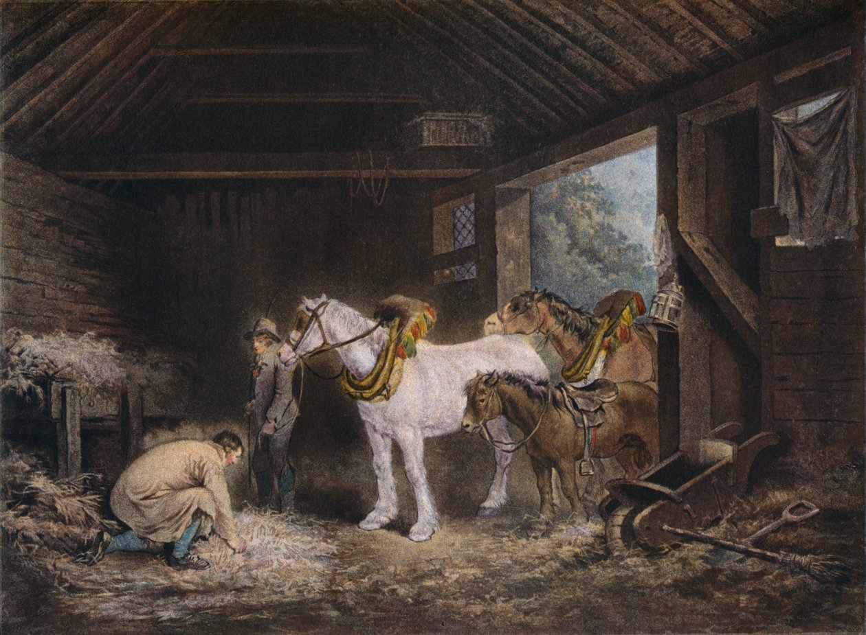De Boerenstal, 1791 1901 door George Morland
