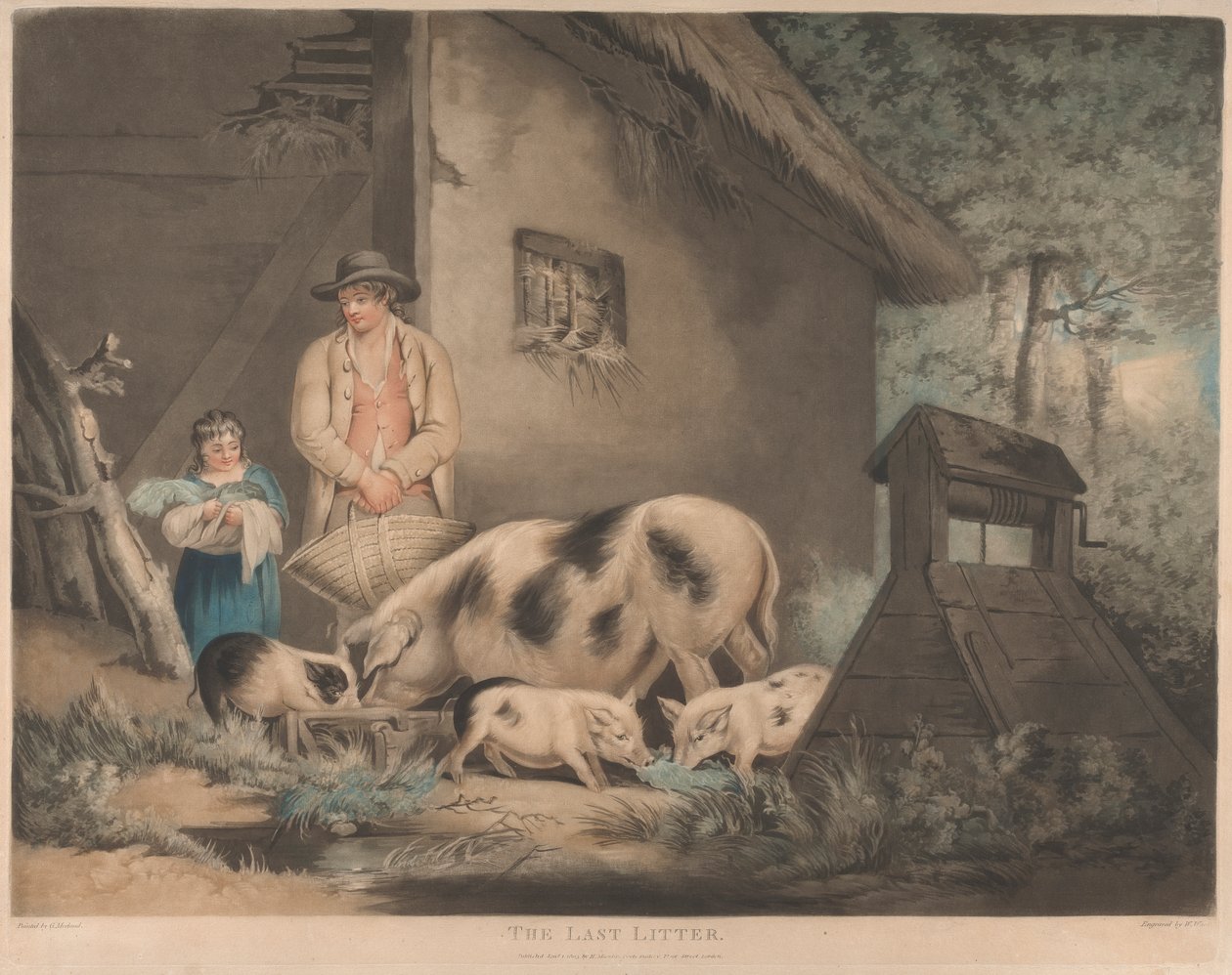 Het laatste nest door George Morland