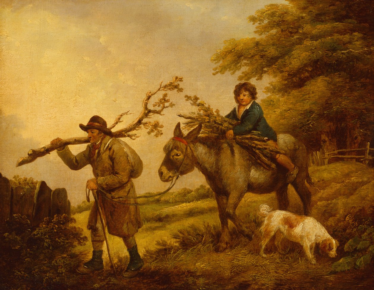 Twijgenverzamelaars door George Morland