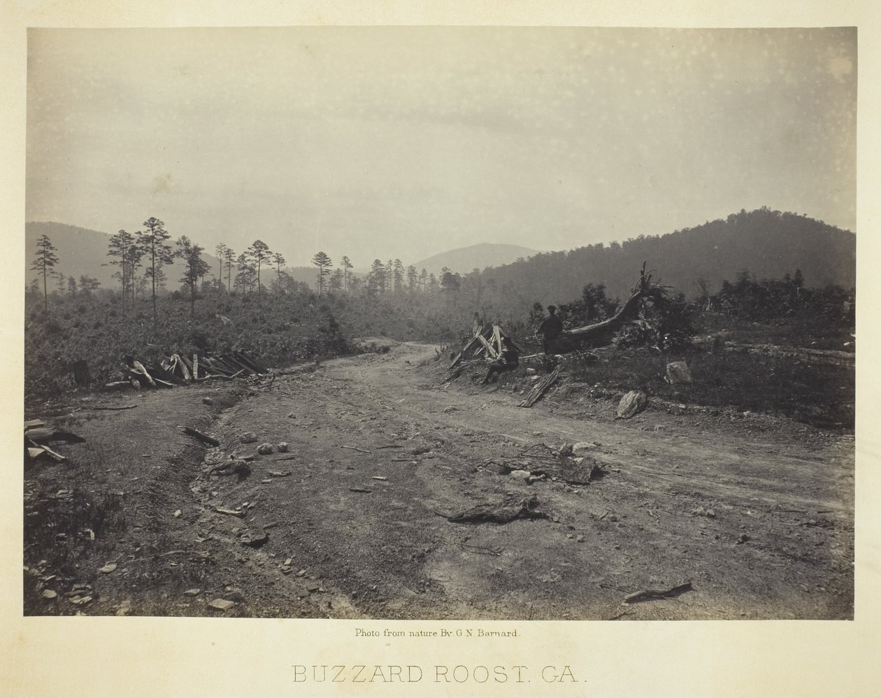 Buizerd Roost, GA door George N. Barnard