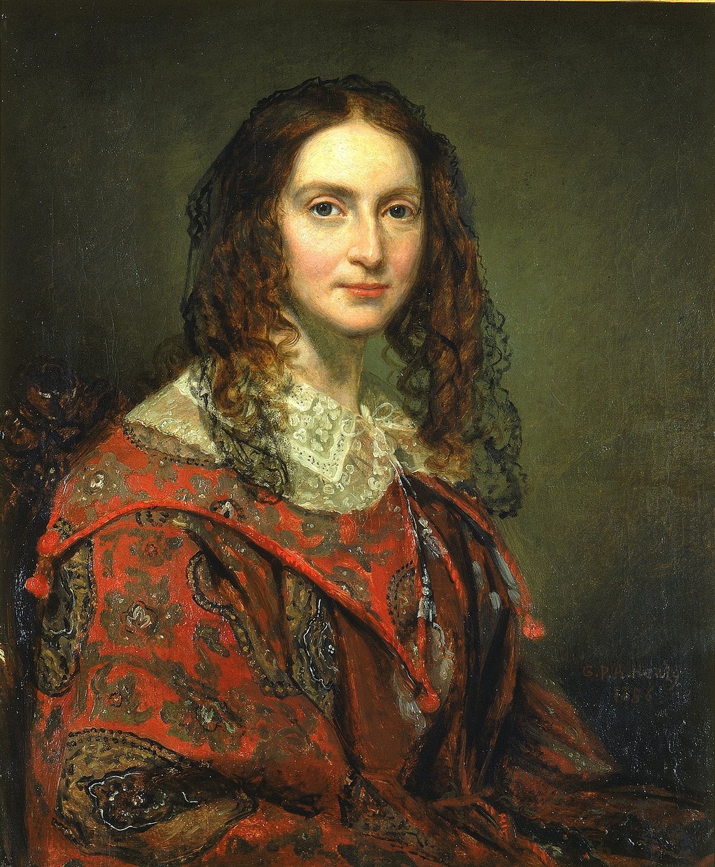 Mevrouw Thomas B. Bryan door George Peter Alexander Healy