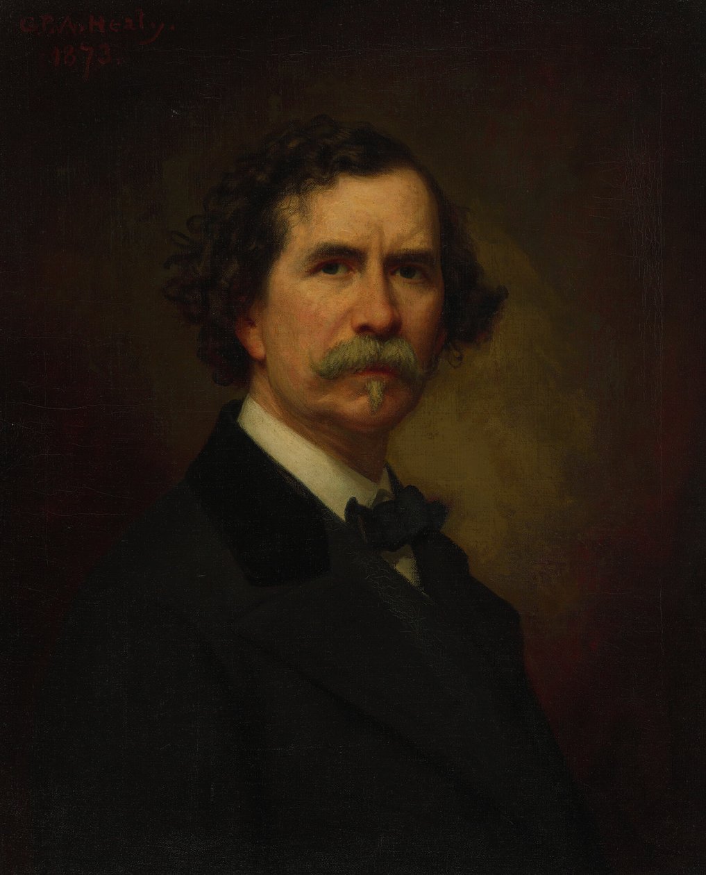 Zelfportret door George Peter Alexander Healy