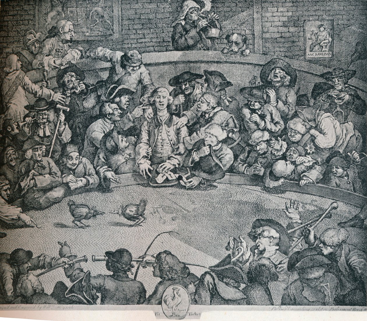 De hanenpit door George Presbury