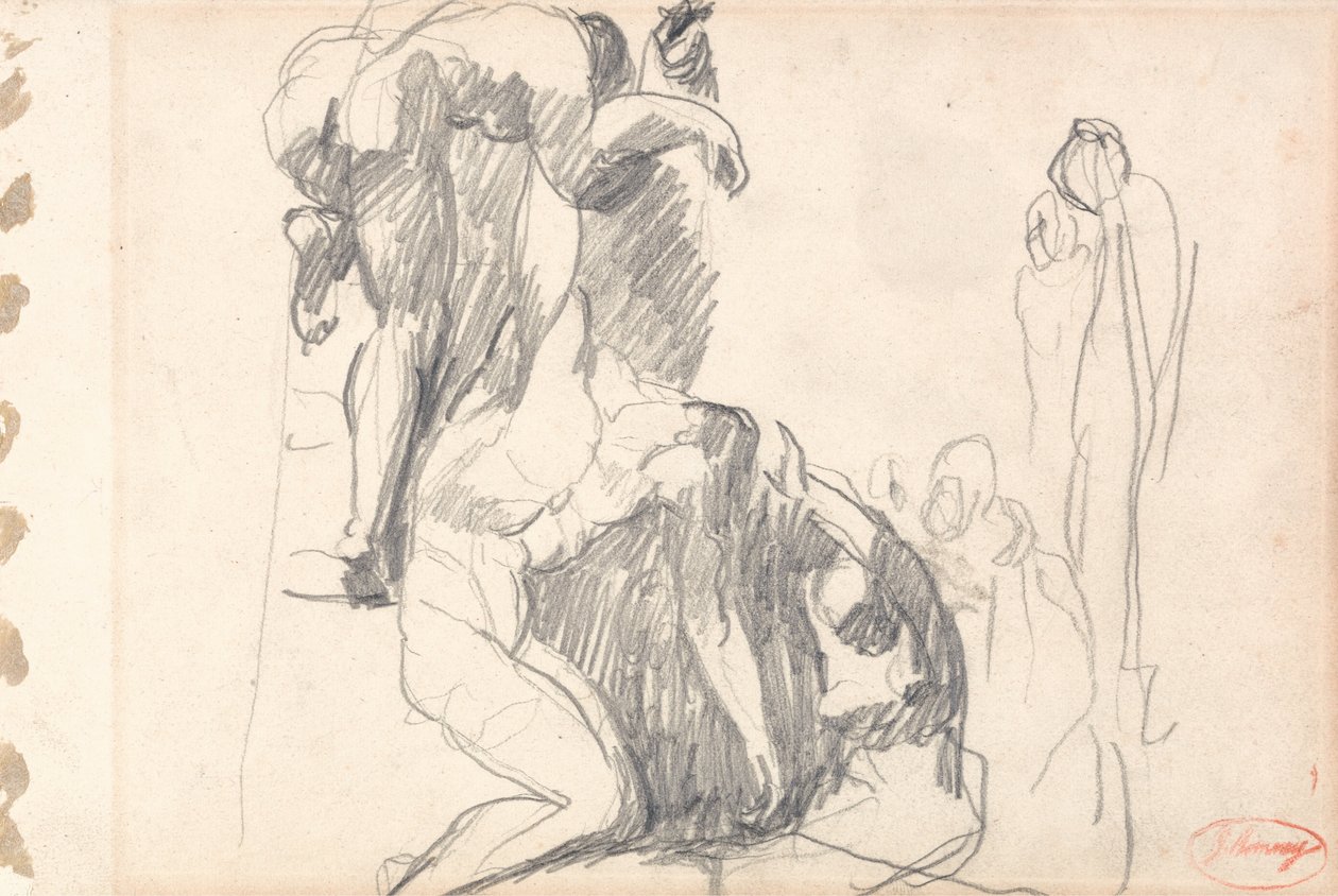 Afzetting door George Romney