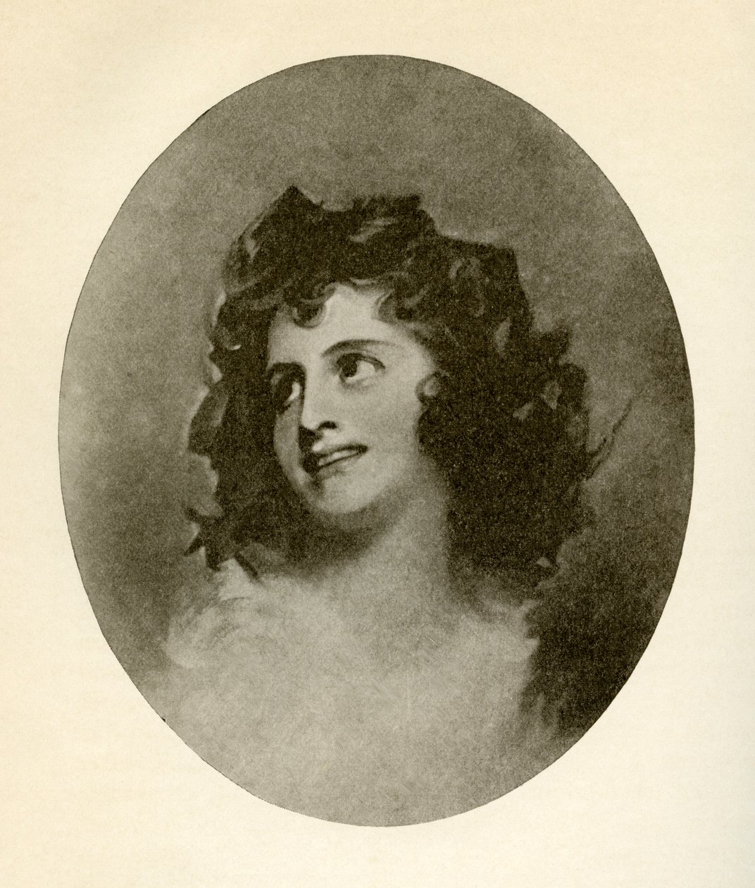 Emma Lady Hamilton door George Romney