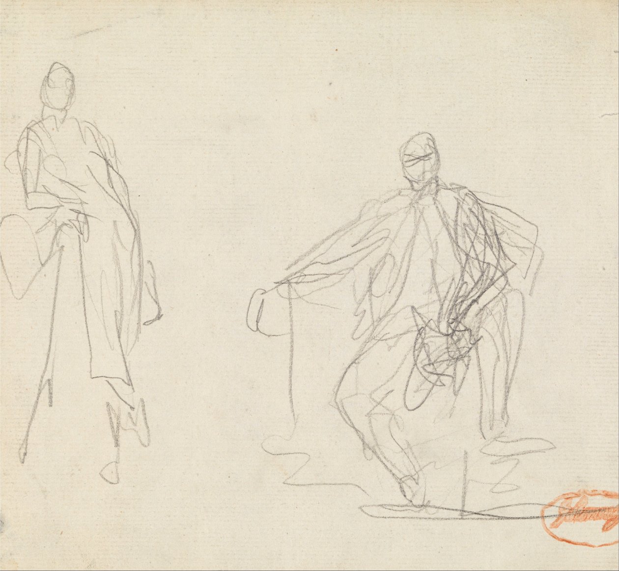 Figuur Samenstellingsstudie 30 door George Romney