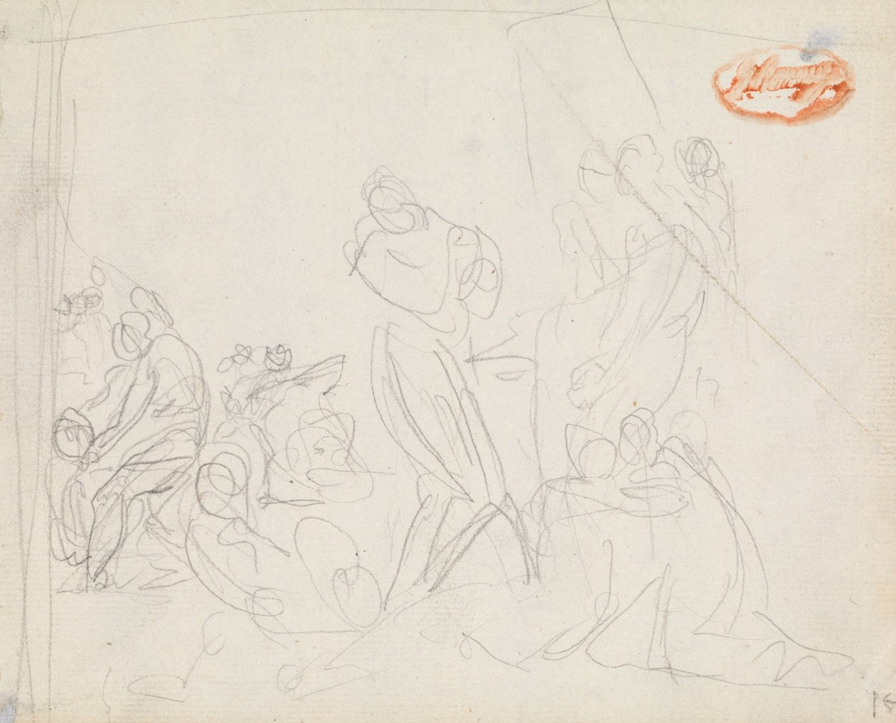 Figuur Samenstellingsstudie 34 door George Romney