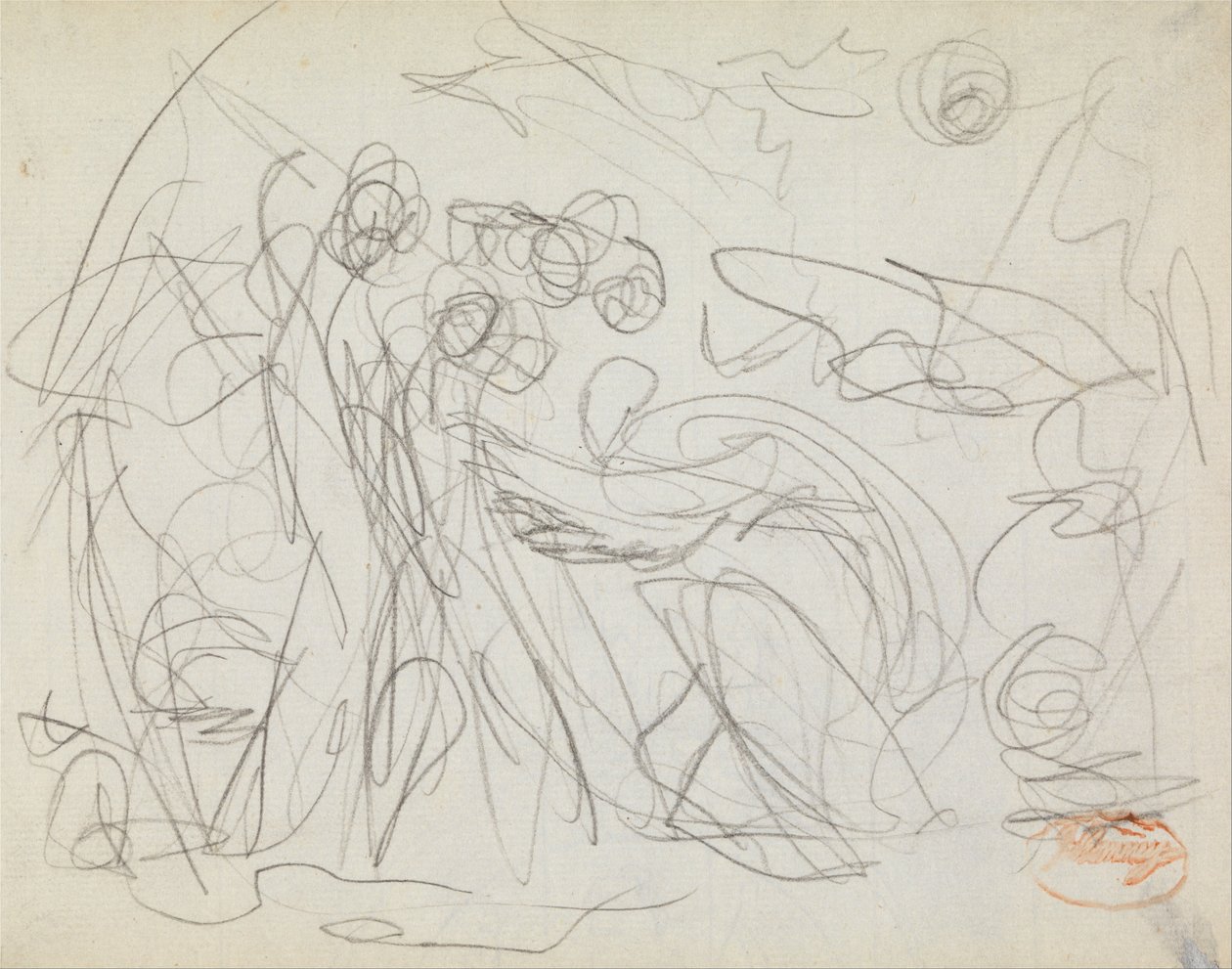 Figuur Samenstellingsstudie 37 door George Romney