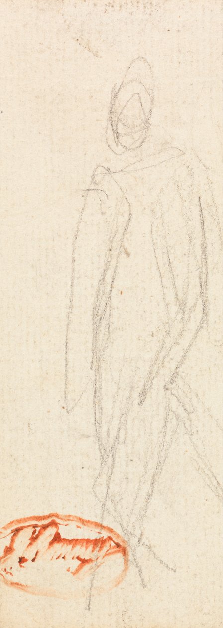 Figurenstudie 4 door George Romney