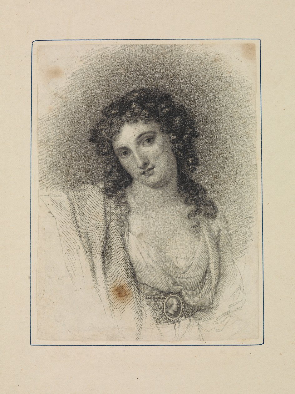 Lady Hamilton door George Romney