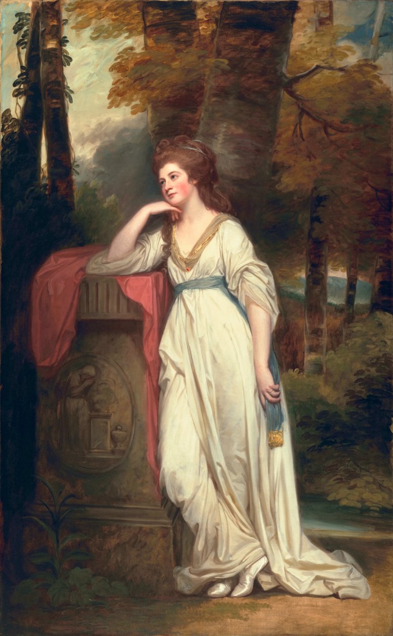 Mary, Lady Beauchamp-Proctor door George Romney