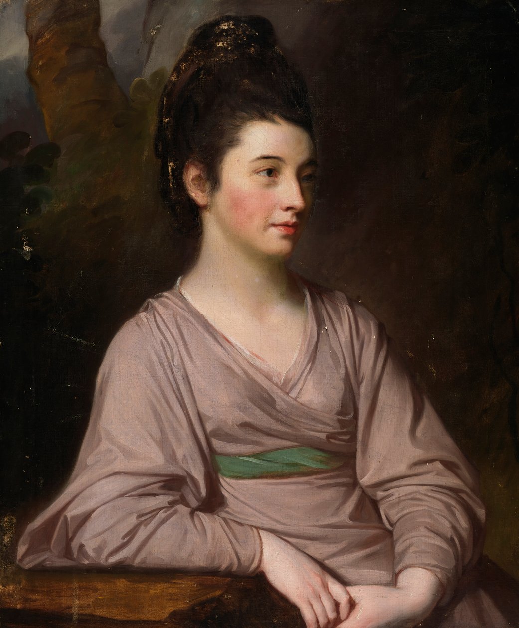 Miss Kirkpatrick door George Romney