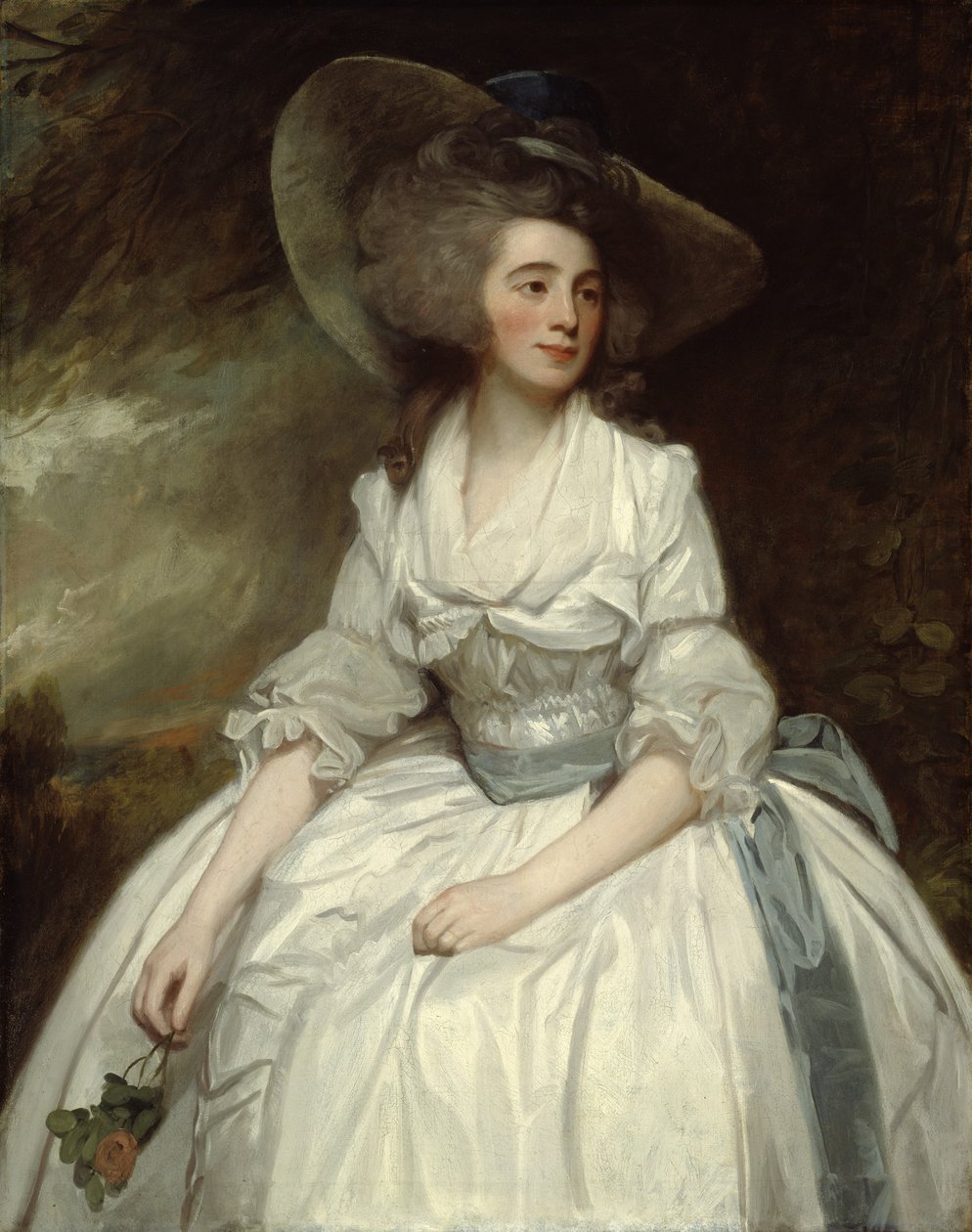 Mevrouw Francis Russell, 1785-87 door George Romney