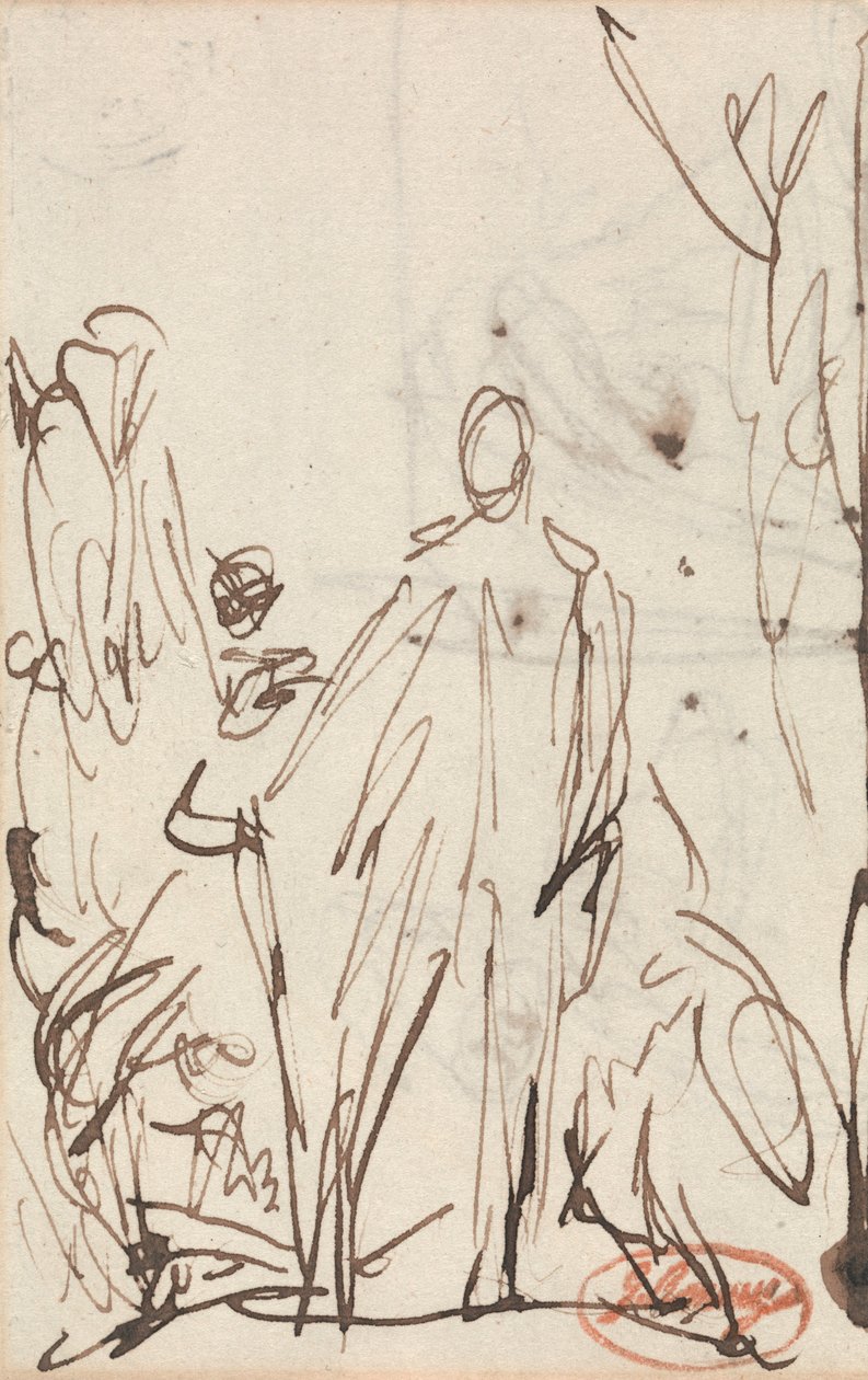 Staande figuren door George Romney