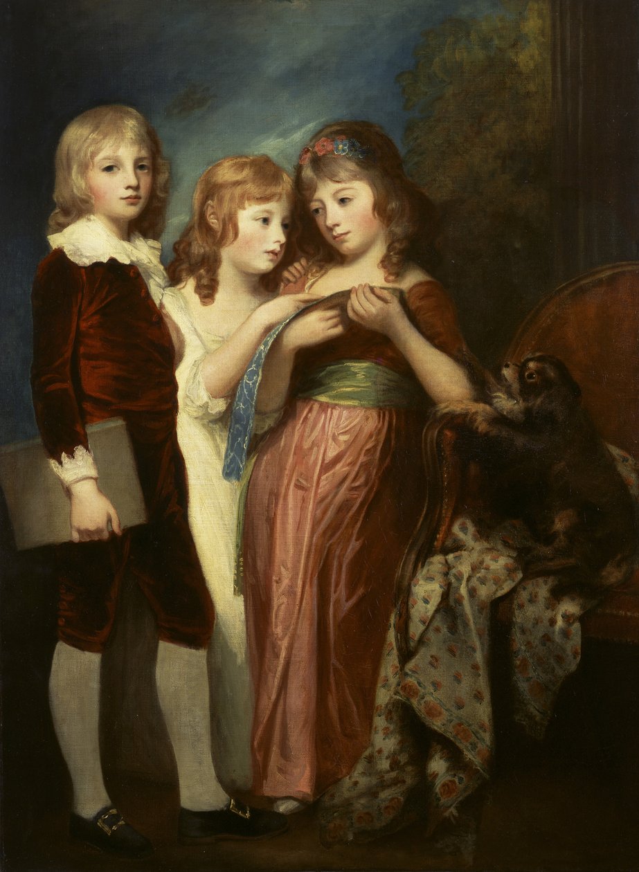 De Hartley Kinderen, 1781-83 door George Romney