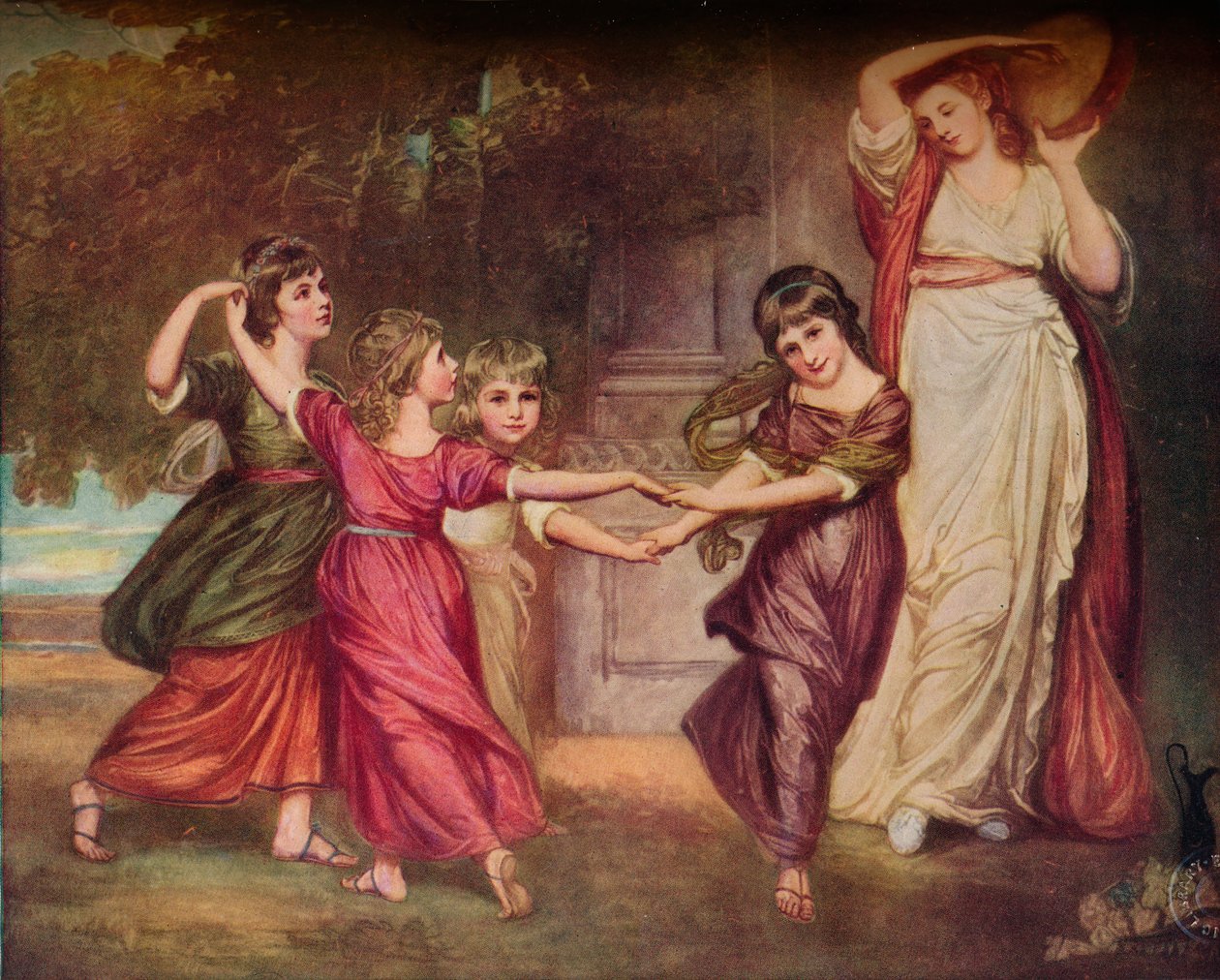 De Stafford-kinderen door George Romney