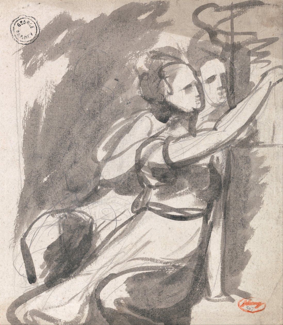 Twee zussen door George Romney