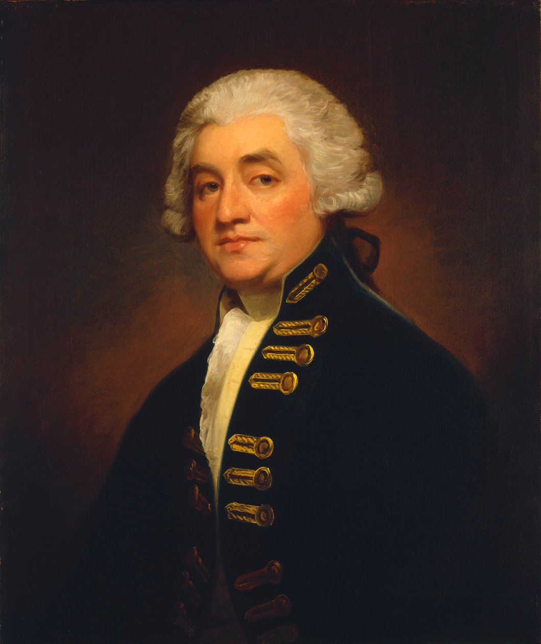 Vice-admiraal Sir Joshua Rowley door George Romney