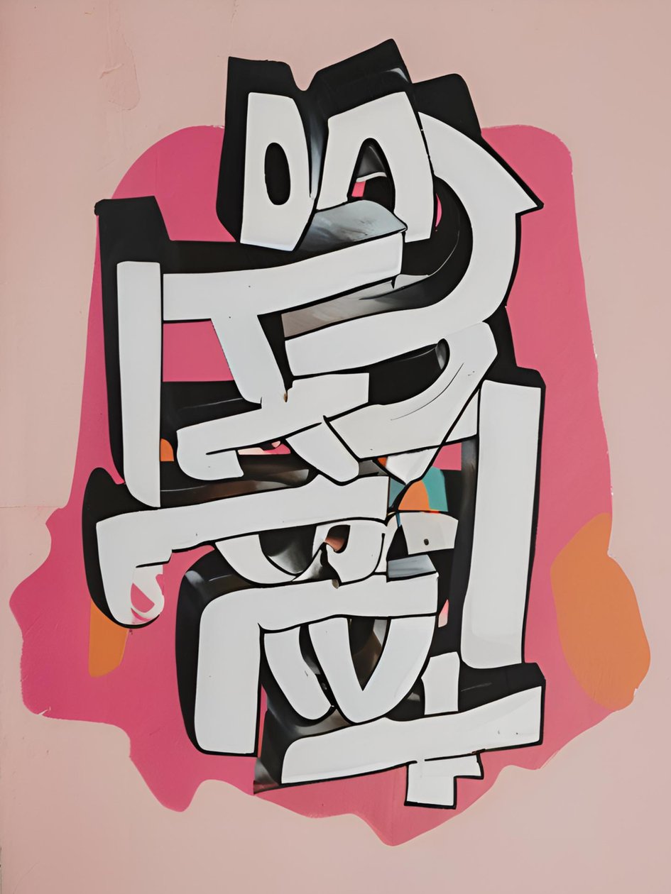 Stadscode, 21e eeuw (schilderij) door George Rosaly