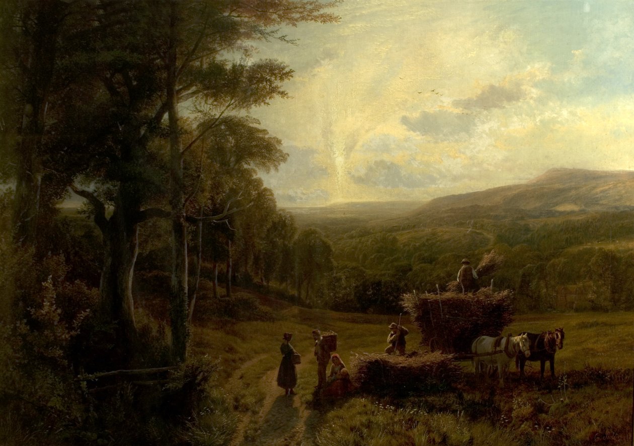 Dichtbij Haslemere, Surrey door George Shalders