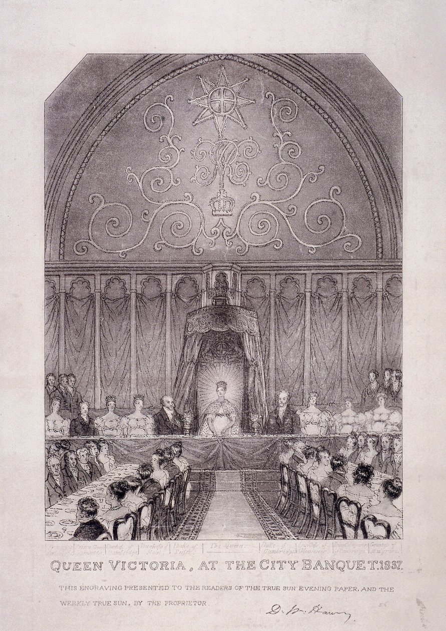 Gog en Magog, Guildhall, Londen door George Shepherd