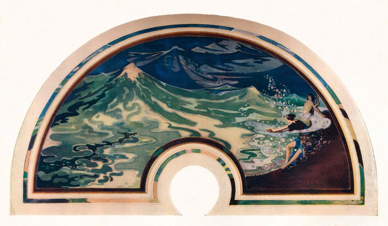 De Golf, ca. 1914 door George Sheringham