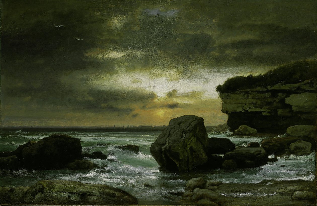 Een marinier door George Snr. Inness