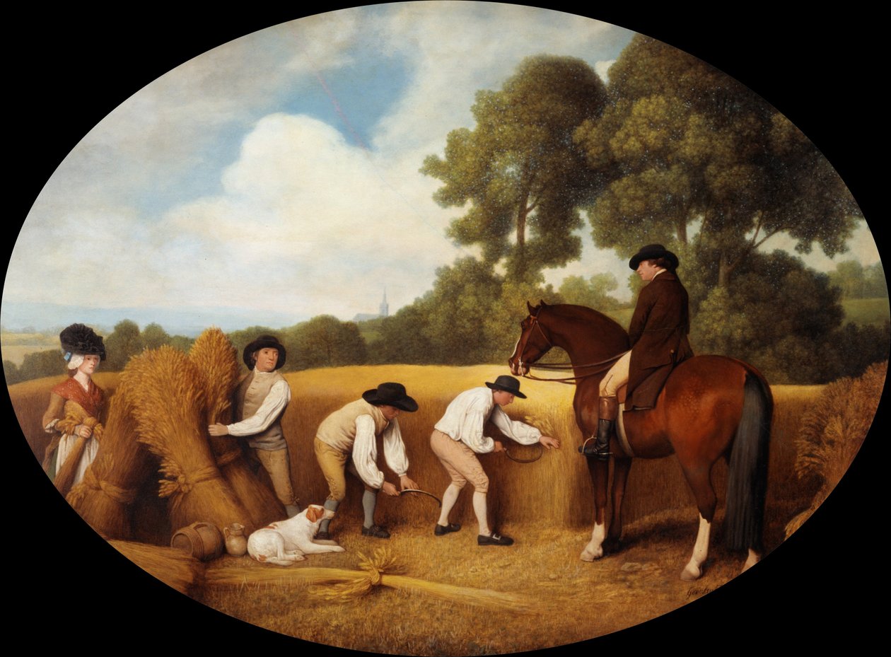 Reapers door George Stubbs