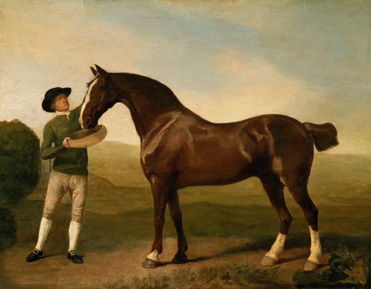 Onbekend schilderij door George Stubbs