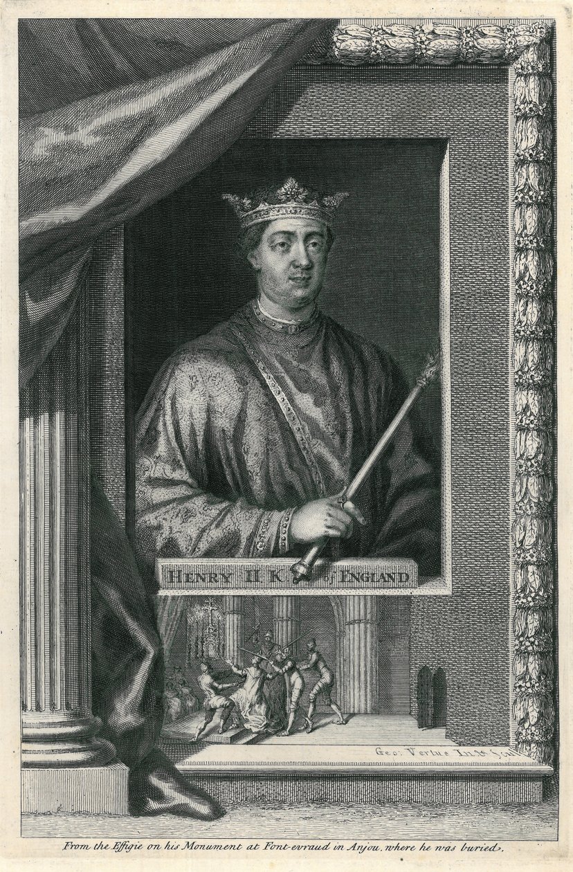 Hendrik II door George Vertue