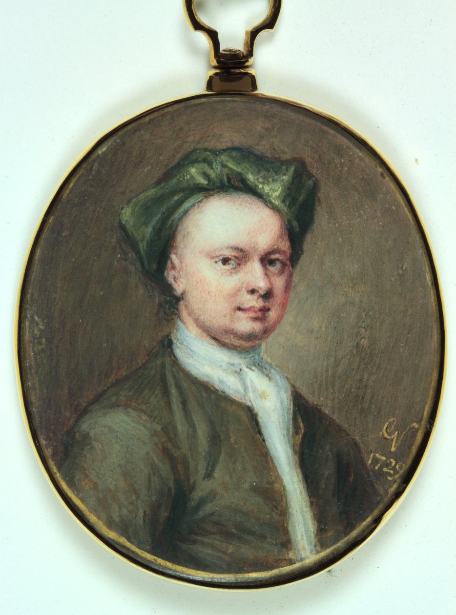 Zelfportret door George Vertue