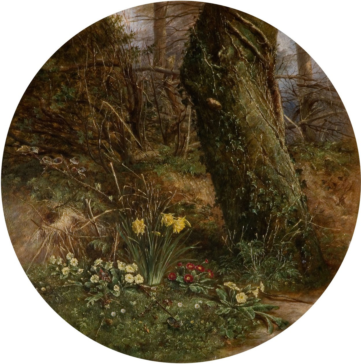 De opstanding van het jaar, 1857 door George Wallis
