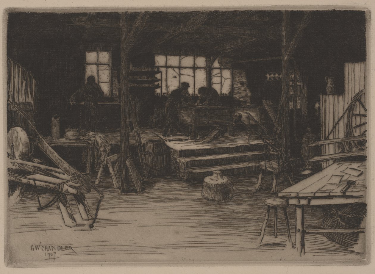 Schaven door George Walter Chandler