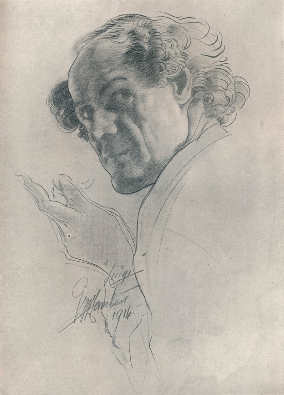 Luigi, ca. 1914 door George Washington Lambert