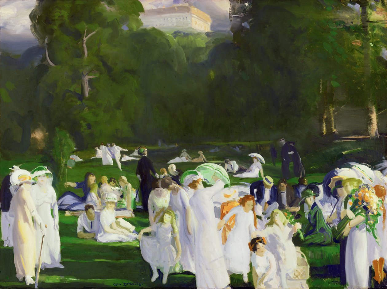 Een dag in juni, 1913 door George Wesley Bellows