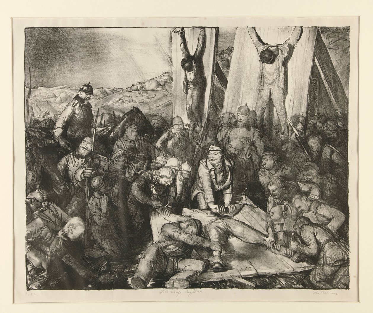 God Straffe Engeland door George Wesley Bellows