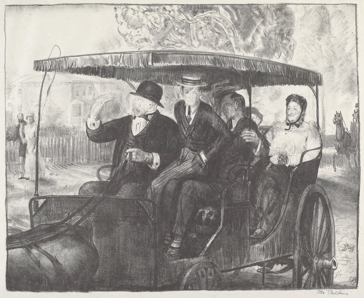Zondag 1897 door George Wesley Bellows