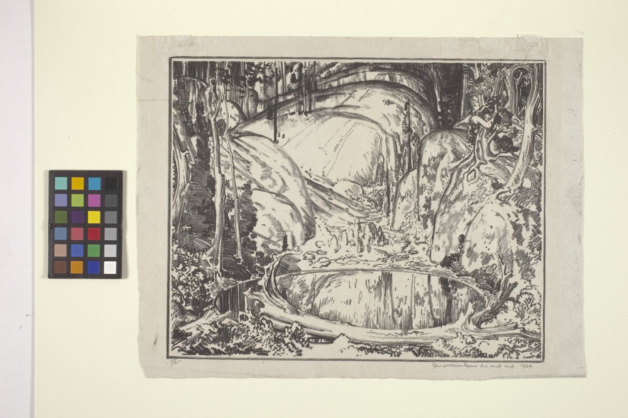 Landschap door George William Eggers