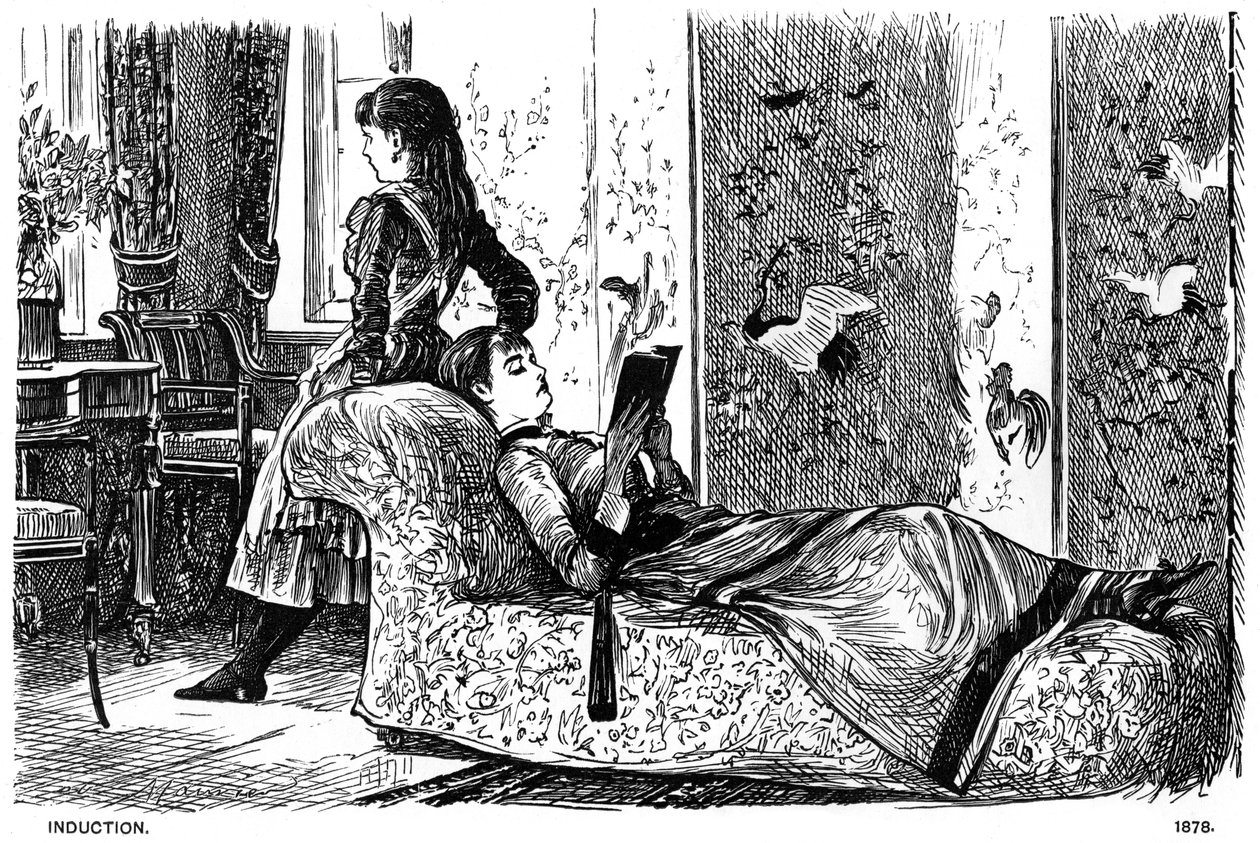 Inductie, 1878-1891 door George du Maurier