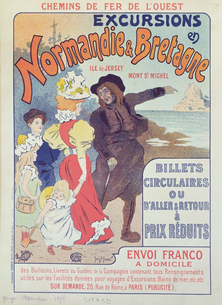Poster die de Chemin de Fer de l