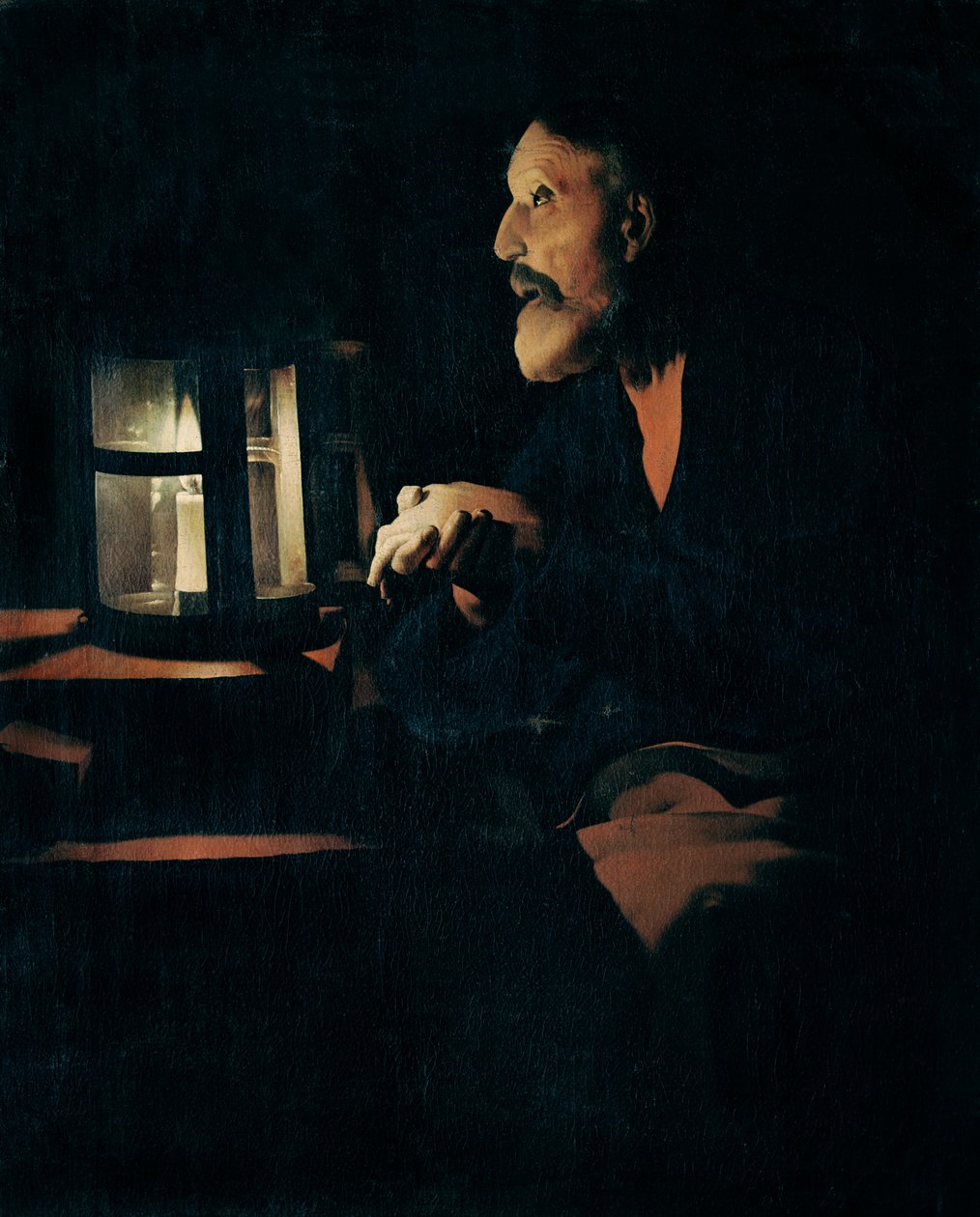 De tranen van St. Peter door Georges de La Tour